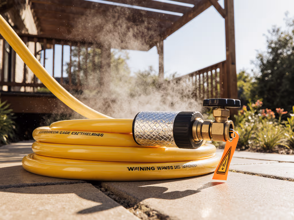 Professional Garden Hose Safety Tech: Burn Prevention