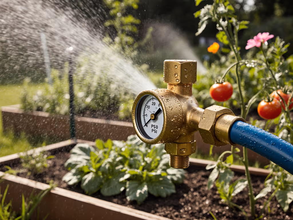 Garden Hose Pressure Regulators: Protect Plants & Save Water
