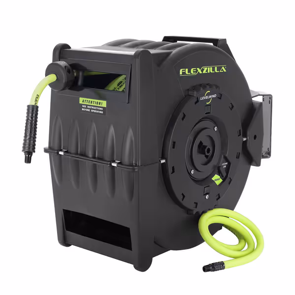 Flexzilla Pro Levelwind Retractable Air Hose Reel
