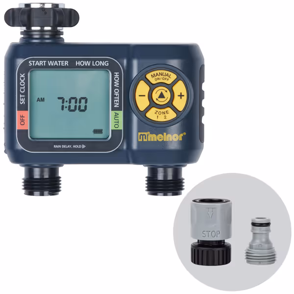 Melnor AquaTimer 2-Zone Digital Hose Timer